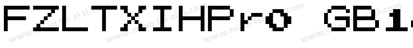 FZLTXIHPr0 GB14字体转换